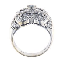 Anello Fanton Gioielli Donna ANELLI DIAMANTI in Oro bianco Diamante 0.89 Ct ANOR-232-52 - ANOR-232-52